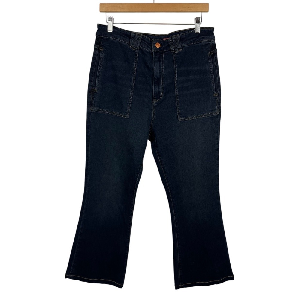 Pilcro Dark Blue Flare Jeans